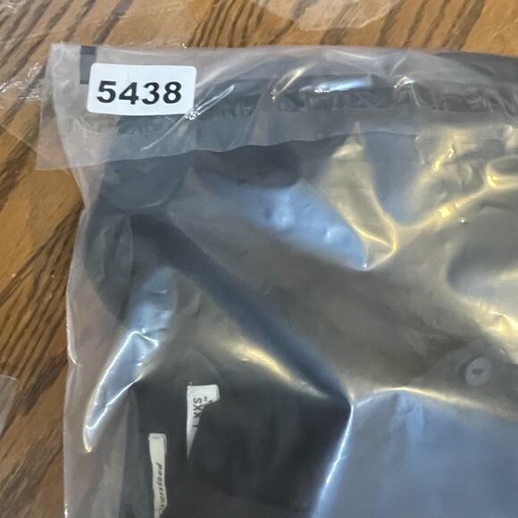 Abercrombie and Fitch Shirt Womens XXS Black Oversized Button Down Long Sleeve - Picture 10 of 10